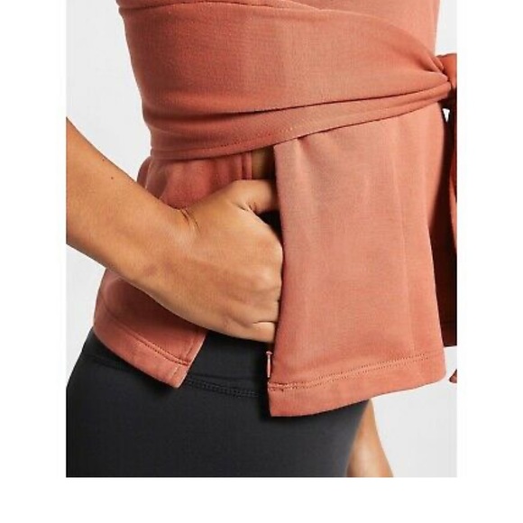 Nike Studio Yoga Wrap Top - Picture 9 of 13